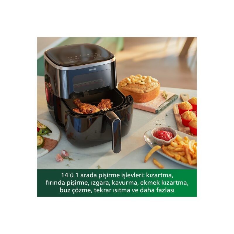Philips HD9257/80 3000 Serisi Airfryer XL Yağsız Fritöz - Görsel 5