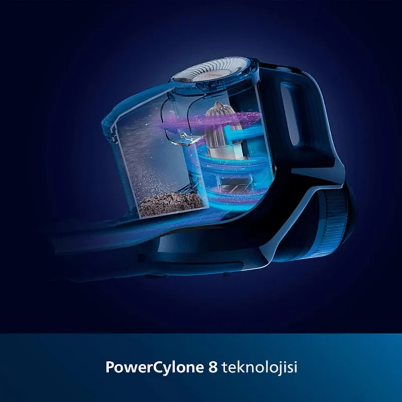 Philips XC7040/01 SpeedPro Max Şarjlı Dikey Süpürge - Görsel 2