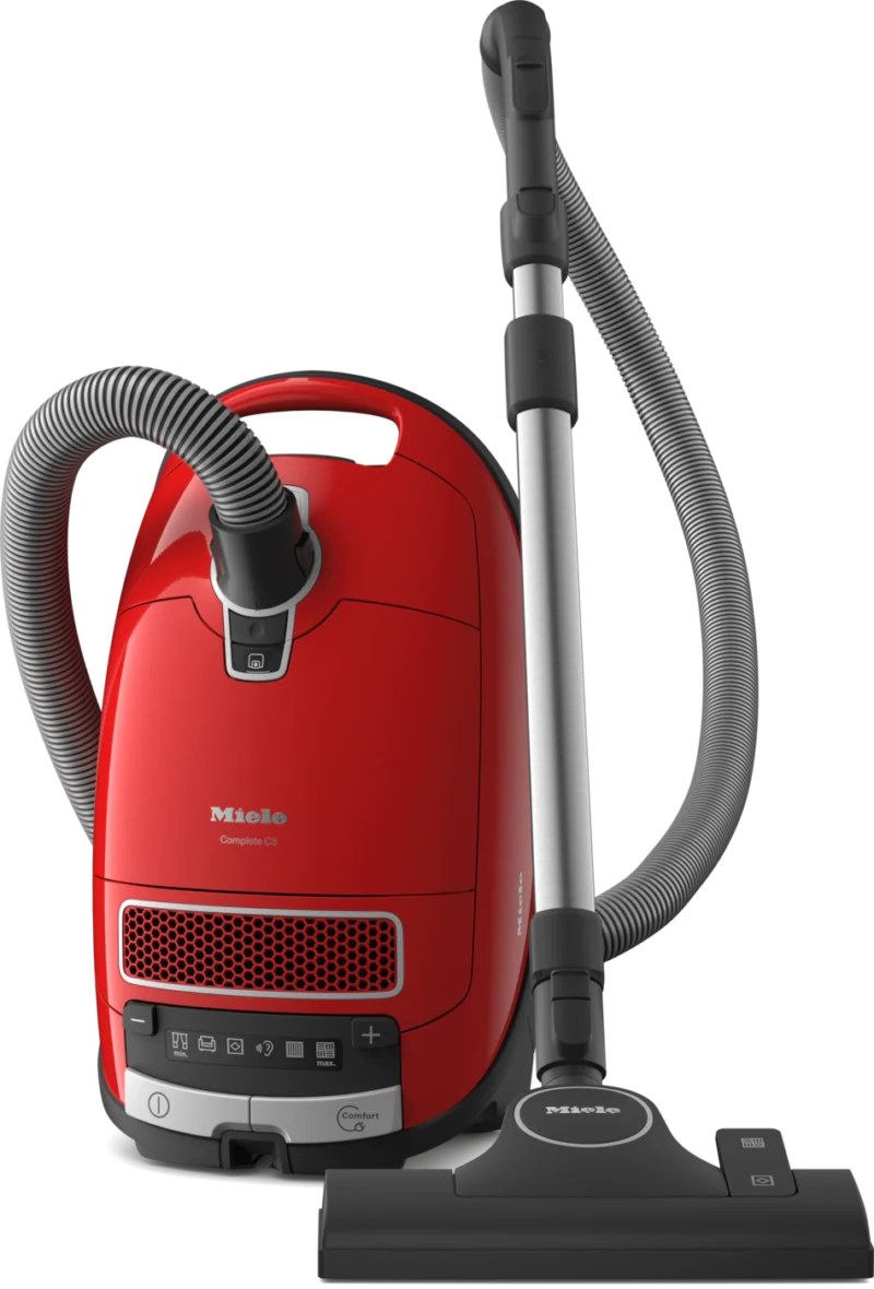 Miele Complete C3 PowerLine Mango Kırmızı Toz Torbalı Süpürge
