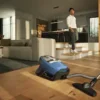 Miele Blizzard CX1 Parquet Tech Mavi  Torbasız Süpürge - Görsel 3