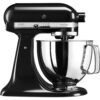 KitchenAid Artisan 5KSM125EOB Onyx Black 300 W 4.8 lt Mutfak Şefi