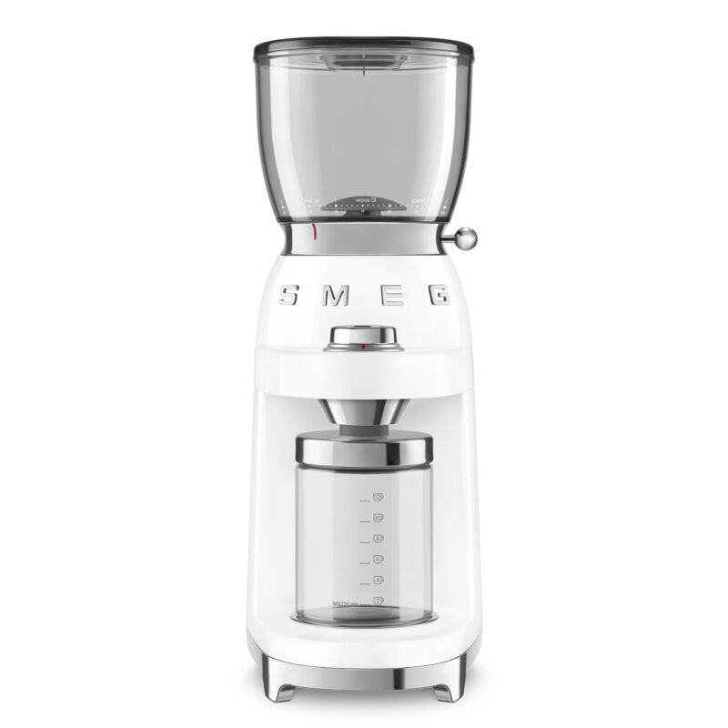 SMEG Beyaz Kahve Öğütme Makinası CGF01WHEU - Görsel 5