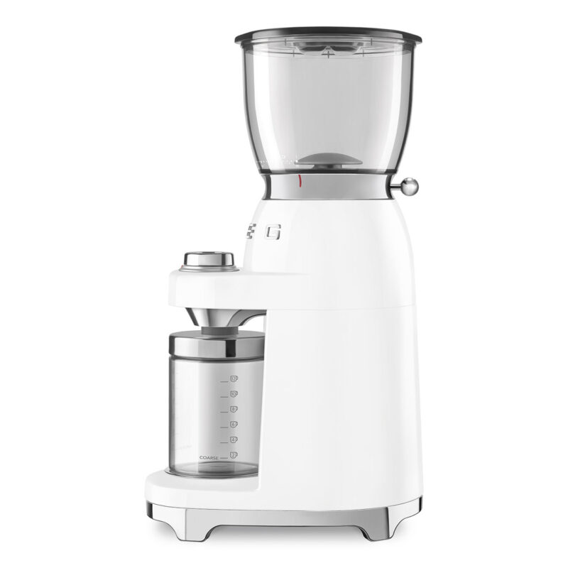 SMEG Beyaz Kahve Öğütme Makinası CGF01WHEU - Görsel 4