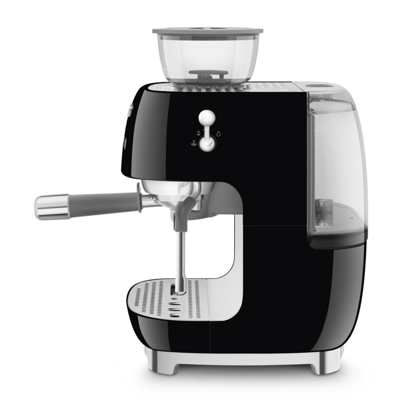 Smeg EGF03BLEU Siyah Öğütücülü Espresso Kahve Makinesi - Görsel 5