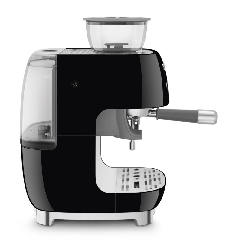 Smeg EGF03BLEU Siyah Öğütücülü Espresso Kahve Makinesi - Görsel 4