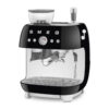 Smeg EGF03BLEU Siyah Öğütücülü Espresso Kahve Makinesi