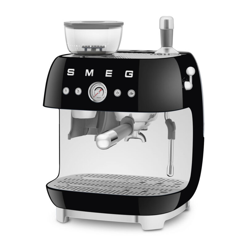 Smeg EGF03BLEU Siyah Öğütücülü Espresso Kahve Makinesi