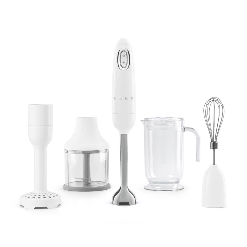 Smeg HBF22WHEU 50's Style Beyaz El Blender Seti
