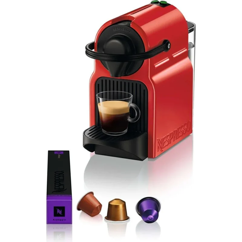 Nespresso C40 Inissia Kapsüllü Kahve Makinesi Kırmızı