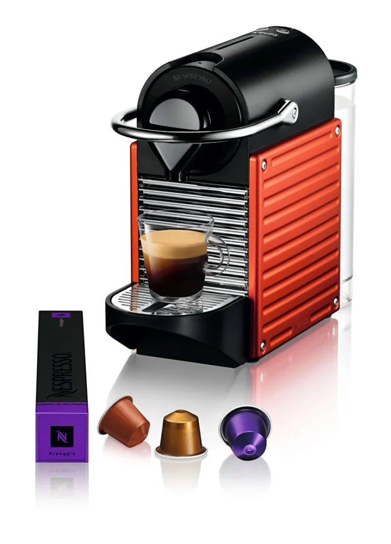 Nespresso  C61 Pixie Red Kapsüllü Kahve Makinesi