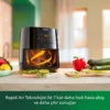 PHILIPS HD9252/90 Airfryer Yağsız Fritöz Siyah - Görsel 4