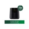 PHILIPS HD9252/90 Airfryer Yağsız Fritöz Siyah - Görsel 6