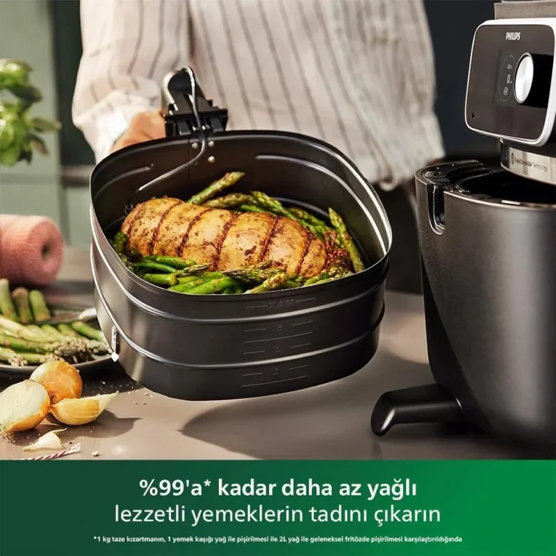 Philips HD9880/90 Airfryer Combi XXL Connected | En Ucuz Fiyat - Görsel 9