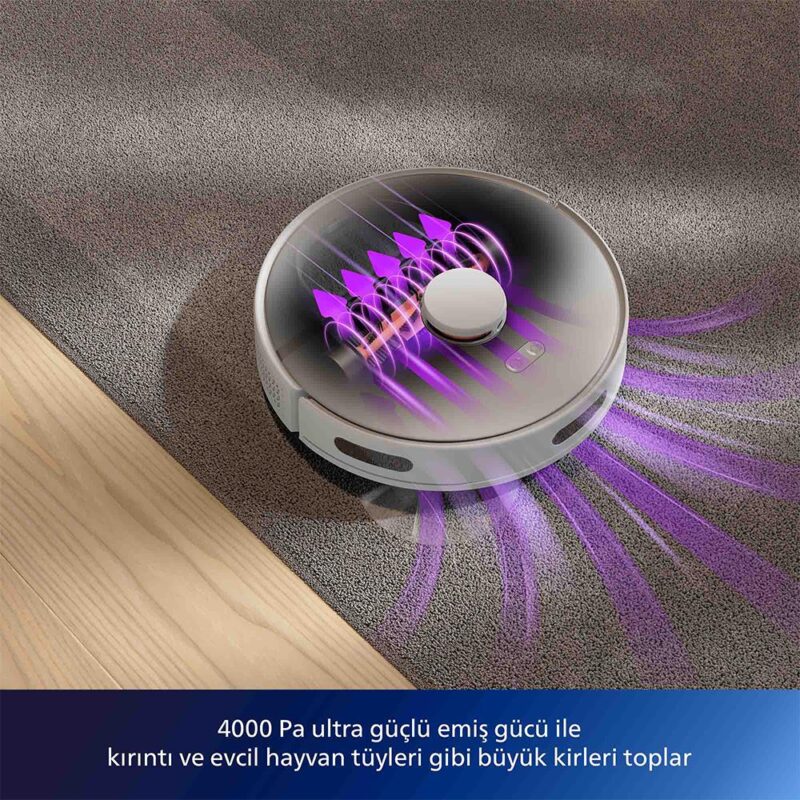 Philips XU3110/02 Islak Kuru Robot Süpürge beyaz | En Ucuz Fiyat - Görsel 4