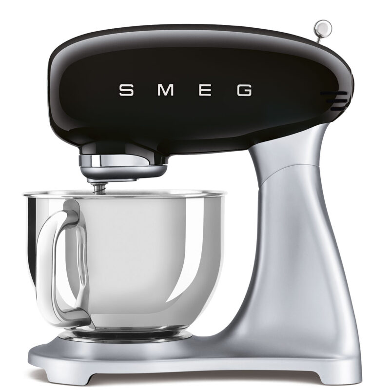Smeg SMF02BLEU 800 W Hamur Karıştırma Siyah Stand Mikser