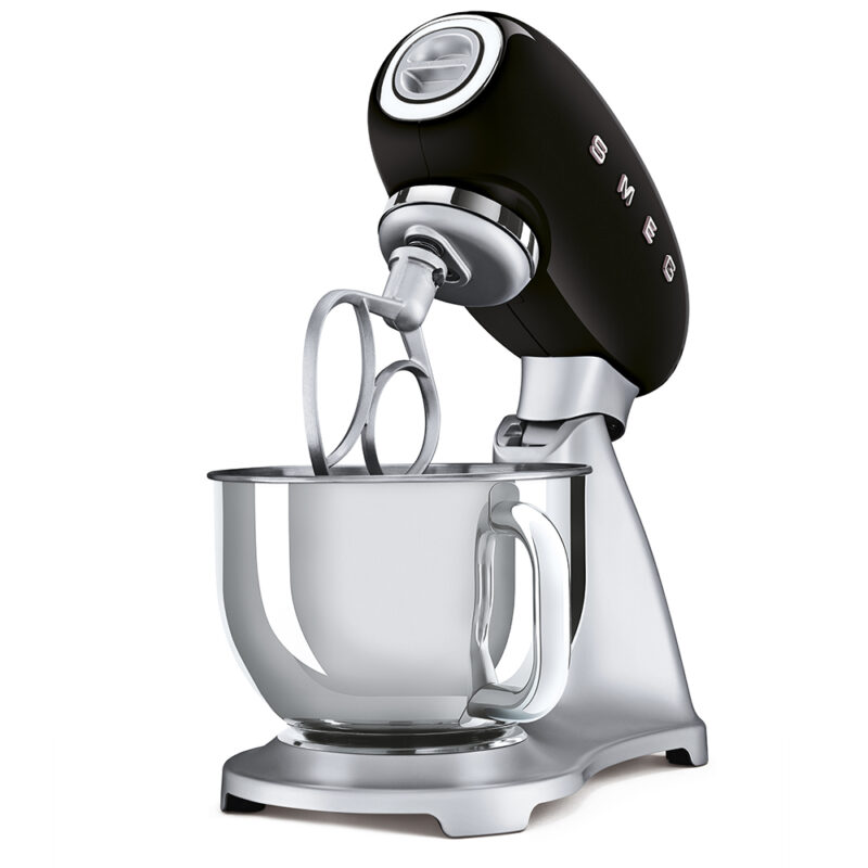 Smeg SMF02BLEU 800 W Hamur Karıştırma Siyah Stand Mikser - Görsel 4