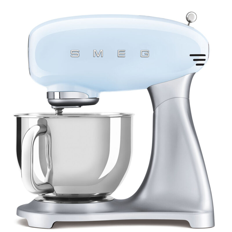 Smeg SMF02PBEU Hamur Karıştırma Pastel Mavi Stand Mikser