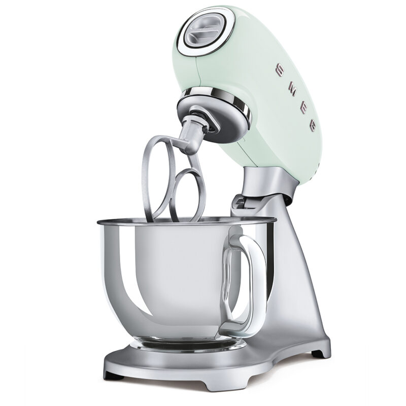 Smeg SMF02PGEU 4.8 L 800 W Hamur Karıştırma Pastel Yeşil Stand Mikser - Görsel 4
