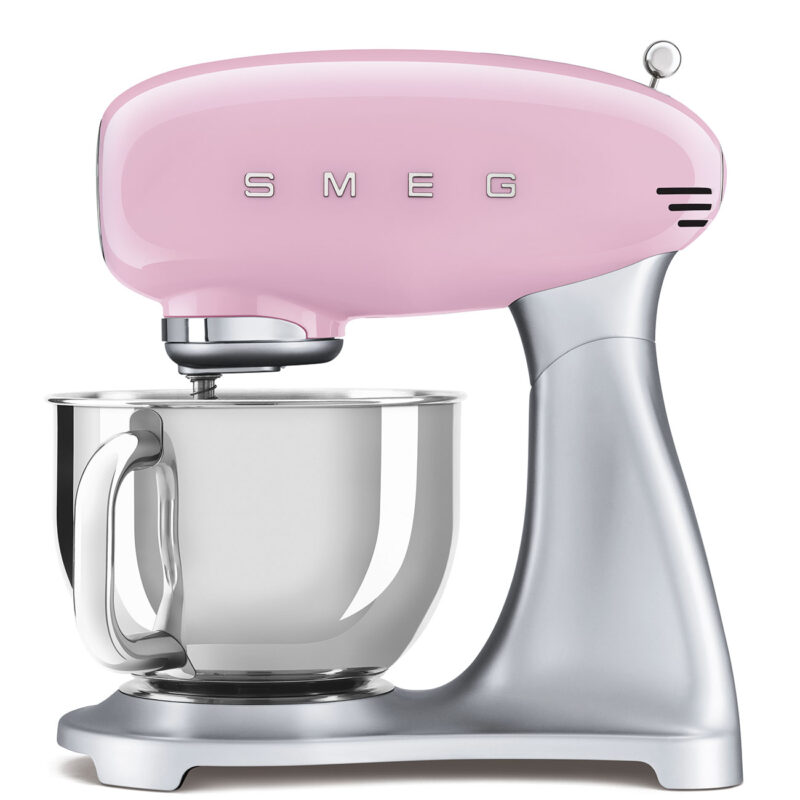 Smeg SMF02PKEU Hamur Karıştırma Pembe Stand Mikser