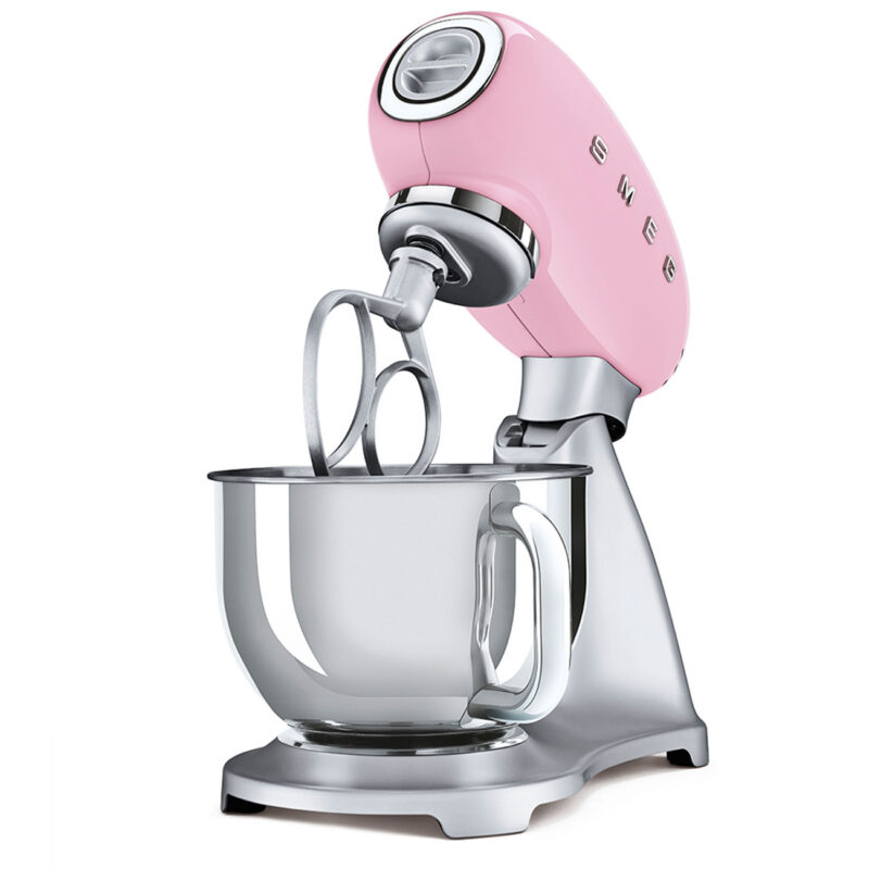 Smeg SMF02PKEU Hamur Karıştırma Pembe Stand Mikser - Görsel 4