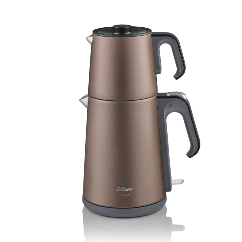 Arzum AR3080-T Çay Sefası Çay Makinesi - Toprak - Görsel 5