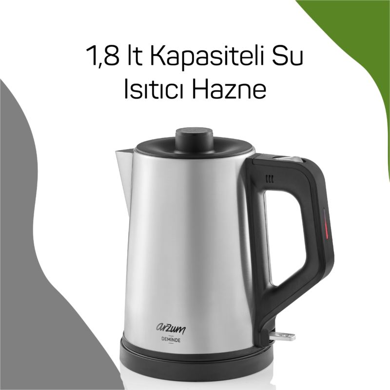 Arzum AR3129 Deminde Çay Makinesi - Inox - Görsel 8