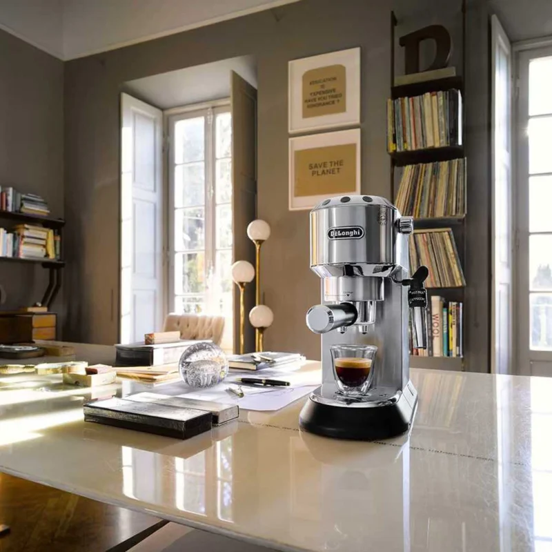 Delonghi Dedica EC 685. Espresso Ve Cappuccino Makinesi Inox - Görsel 2