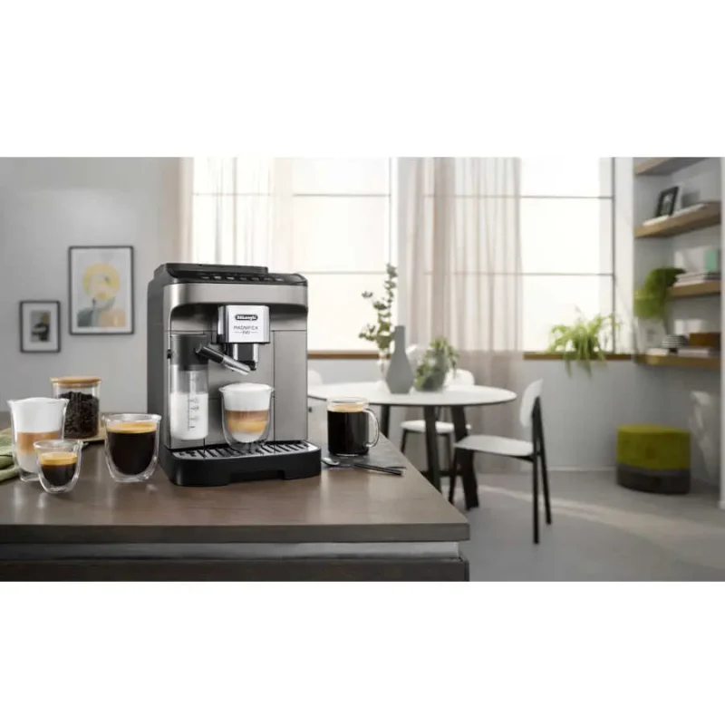 Delonghi Magnifica Evo ECAM290.81.TB Tam Otomatik Gri Kahve Makinesi - Görsel 2
