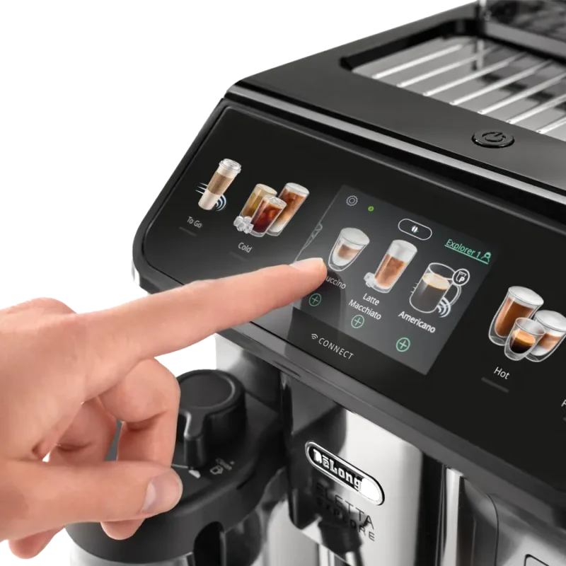 Delonghi Ecam450.65S Eletta Otomatik Kahve Makinesi Gümüş - Görsel 4