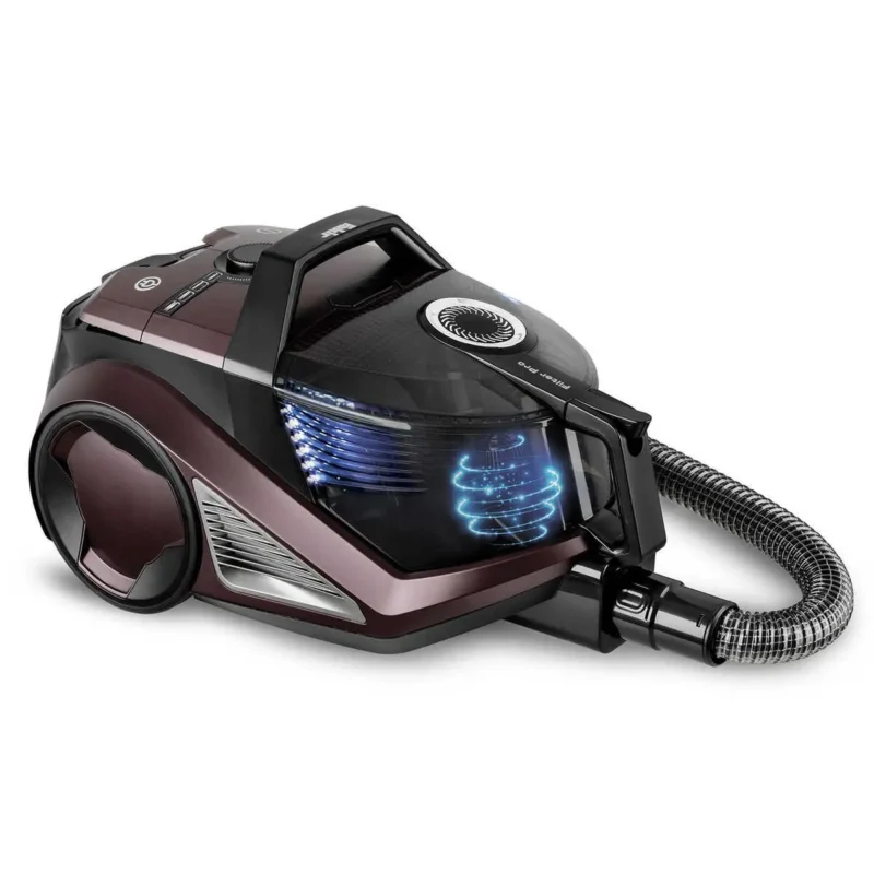 Fakir Filter Pro Toz Torbasız Elektrikli Süpürge Bordeaux - Görsel 3