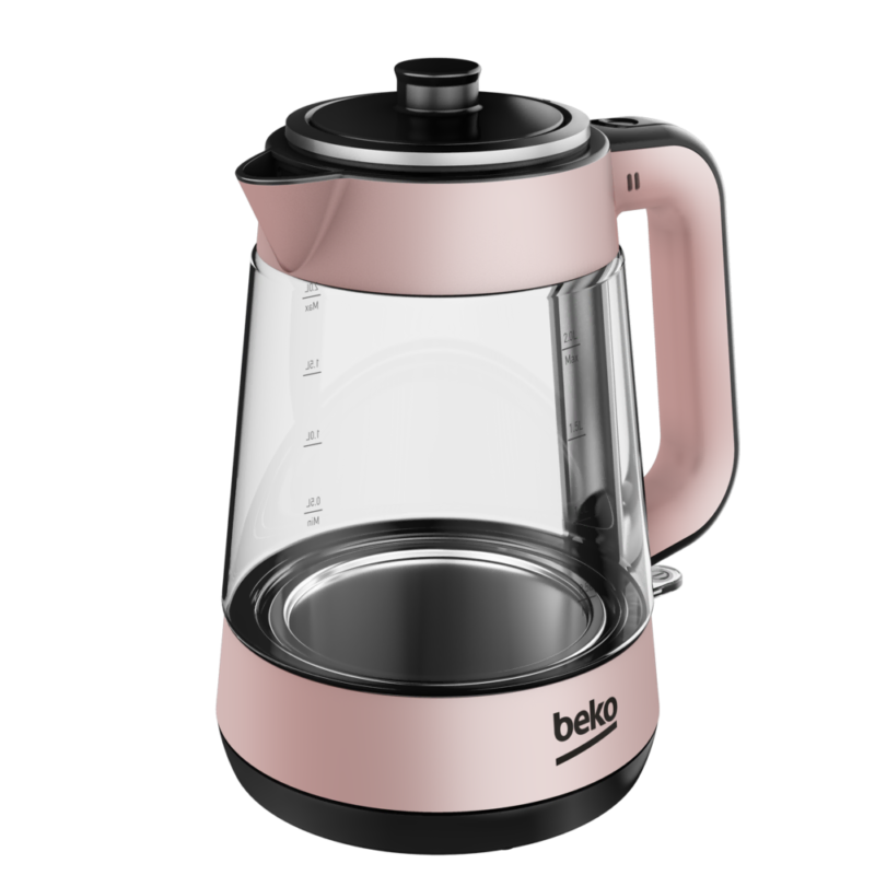 Beko CM 5964 Floral 1900 W Cam Demlikli Rose Çay Makinesi - Görsel 4