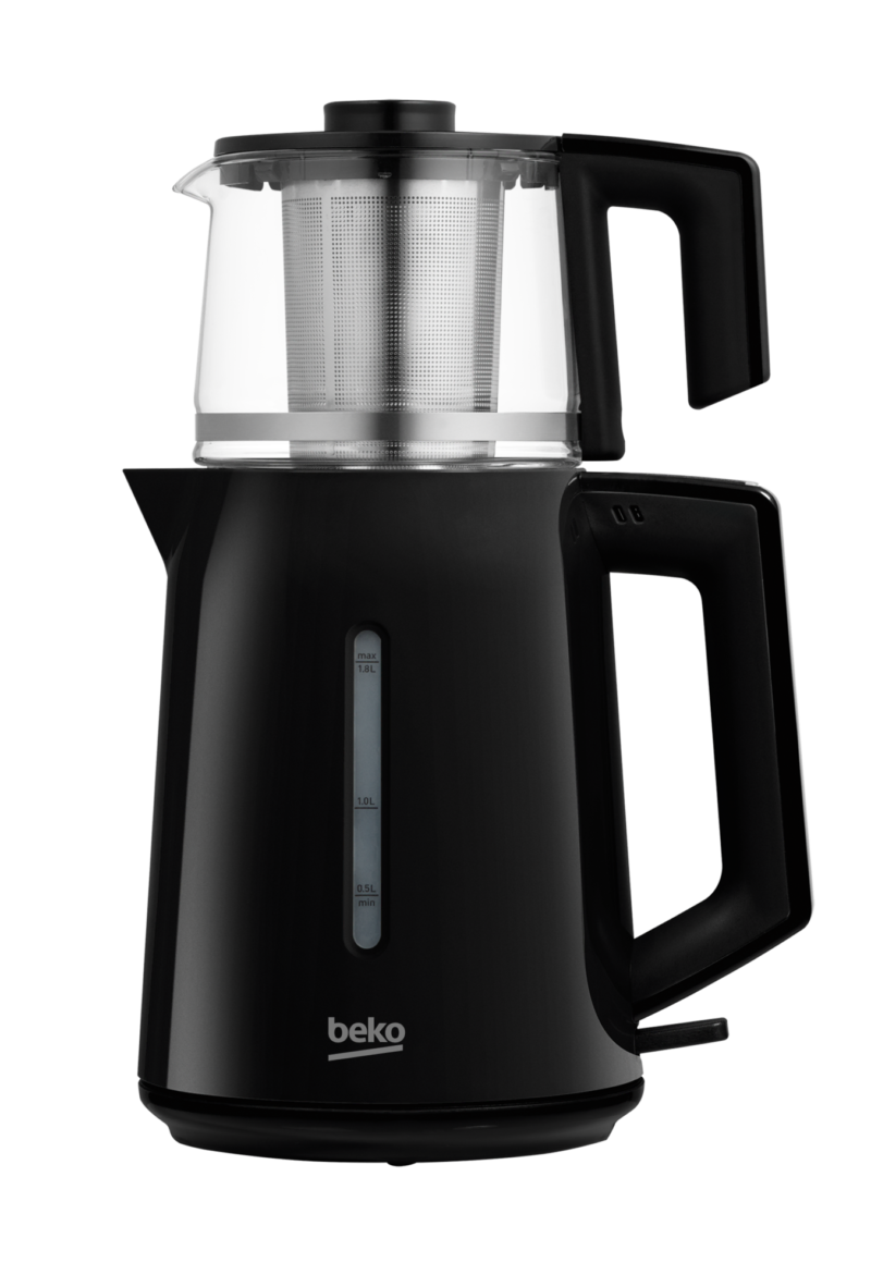 Beko Bkk 2221 C Siyah Cam Demlikli Çay Makinesi - Görsel 5
