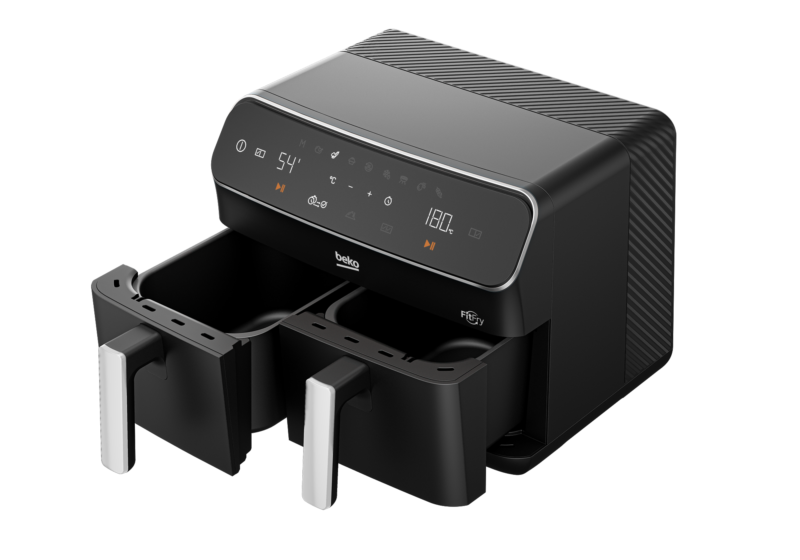 Beko FR 8284 FitFry Az Yağlı Airfryer - Çift Hazneli - Görsel 7