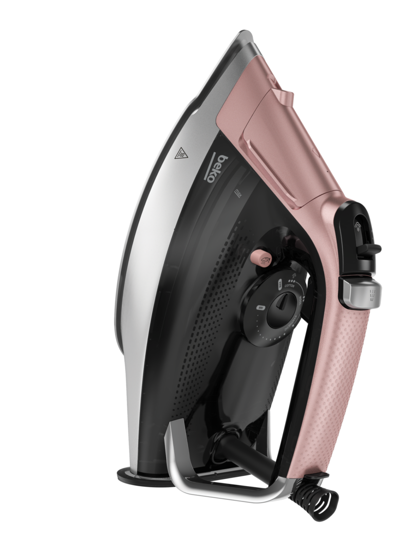 Beko ActiPress Expert BEU 8030 M 3000 W Pembe Buharlı Ütü - Görsel 3