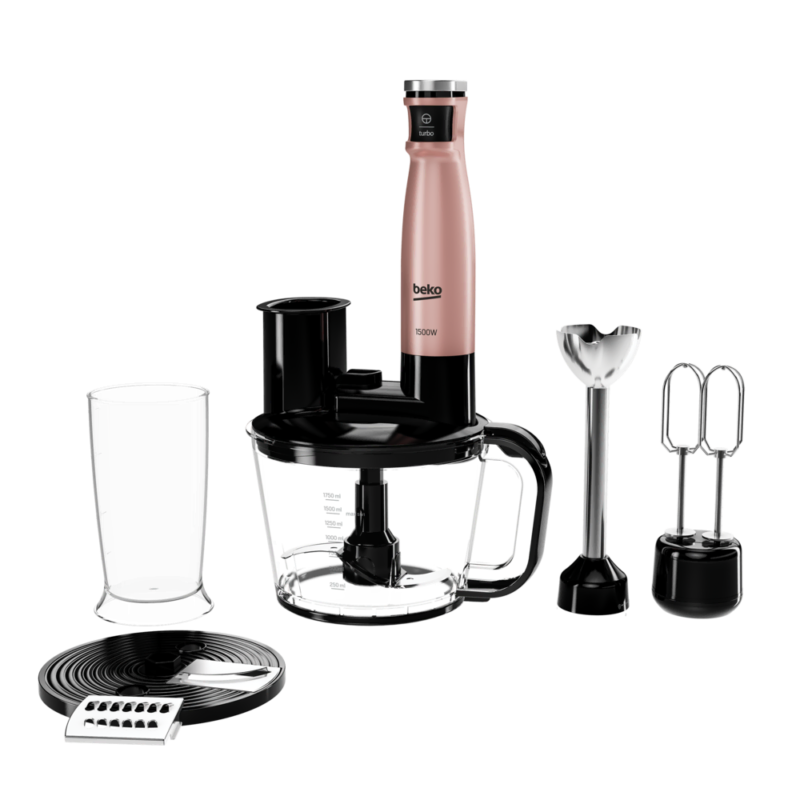 Beko Rhb 5050 R Floral Rose 1500 W Blender Seti