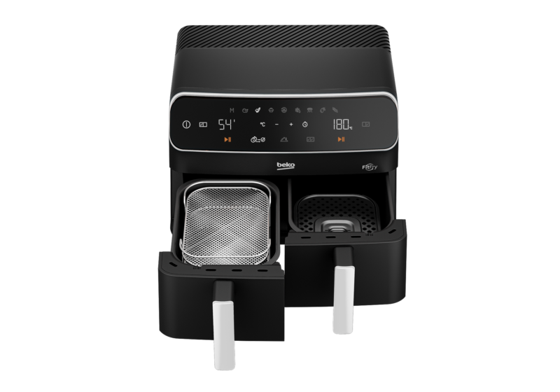 Beko FR 8284 FitFry Az Yağlı Airfryer - Çift Hazneli - Görsel 3