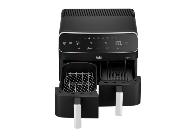 Beko FR 8284 FitFry Az Yağlı Airfryer - Çift Hazneli - Görsel 2