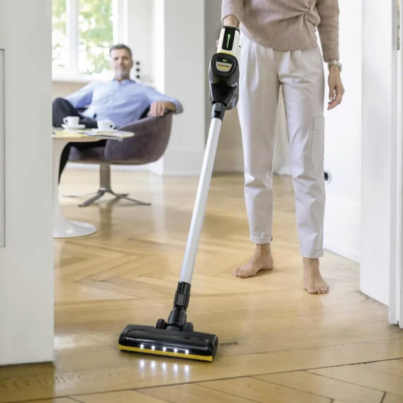 Karcher VC 7 Cordless YourMax Extra 25,2 V Kablosuz Şarjlı Dikey Süpürge - Beyaz - Görsel 5