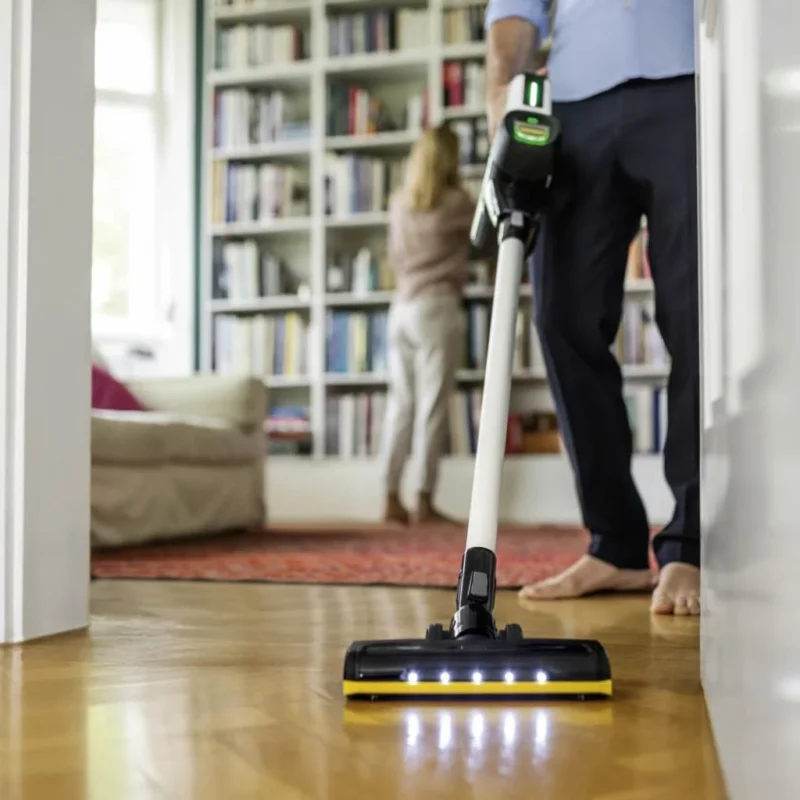 Karcher VC 7 Cordless YourMax Extra 25,2 V Kablosuz Şarjlı Dikey Süpürge - Beyaz - Görsel 4