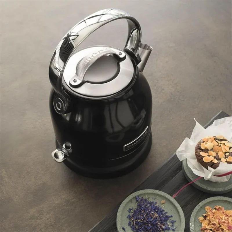 KitchenAid 5KEK1222EOB Onyx Black 1.25 Litre 2200W Kettle - Görsel 4