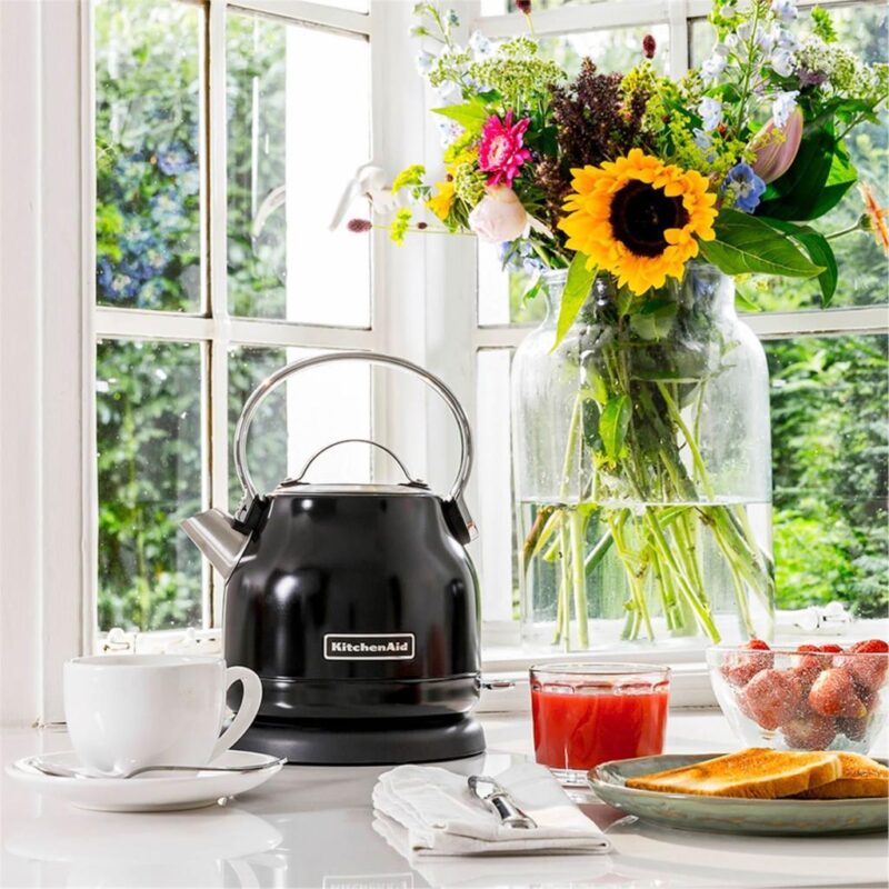 KitchenAid 5KEK1222EOB Onyx Black 1.25 Litre 2200W Kettle - Görsel 2