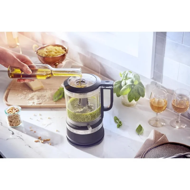 KitchenAid 5KFC0516EBM Matte Black 1,19 Litre Mutfak Robotu - Görsel 3