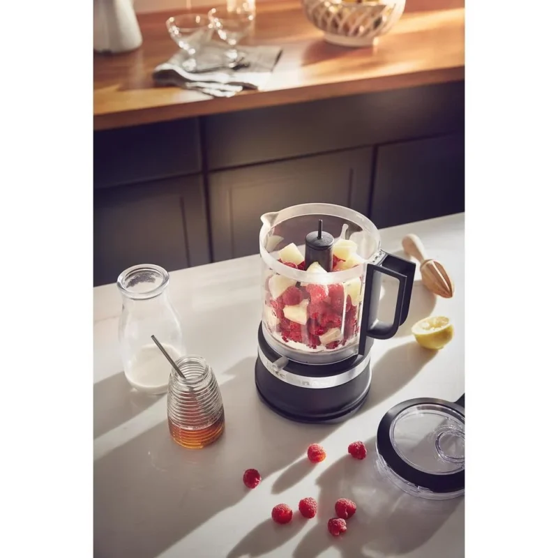 KitchenAid 5KFC0516EBM Matte Black 1,19 Litre Mutfak Robotu - Görsel 2