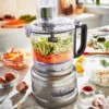 KitchenAid 1.7 lt 5KFP0719ECU Contour Silver 250 W Mutfak Robotu - Görsel 2