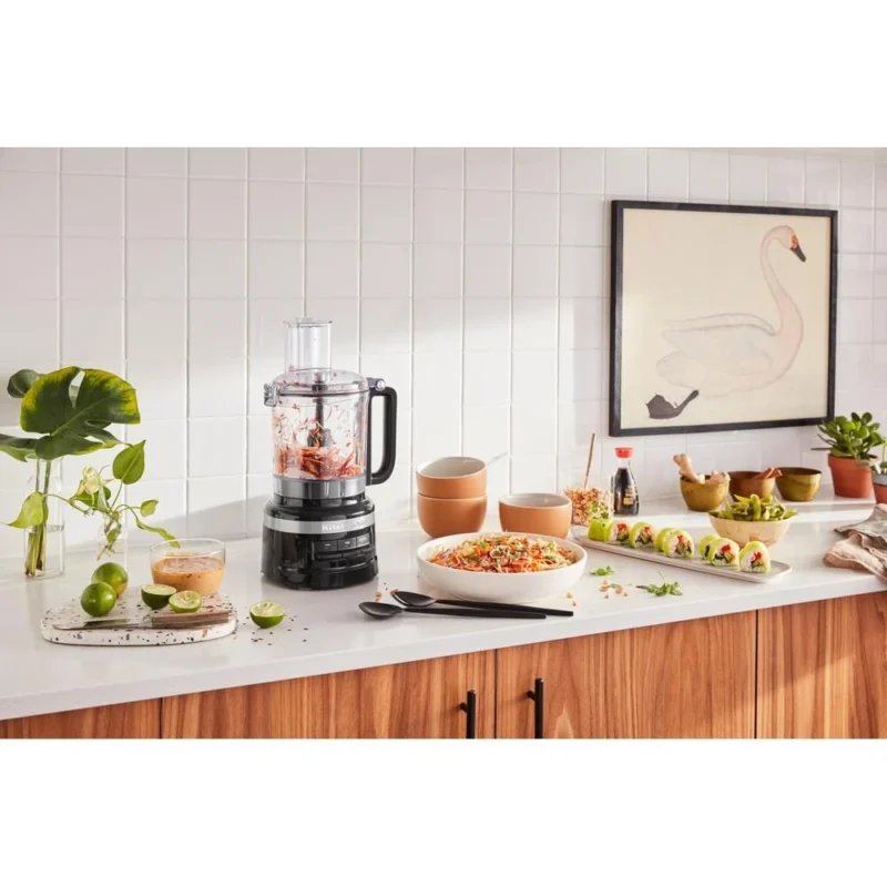 KitchenAid 5KFP0921EOB 2.1lt Mutfak Robotu Onyx Black - Görsel 3