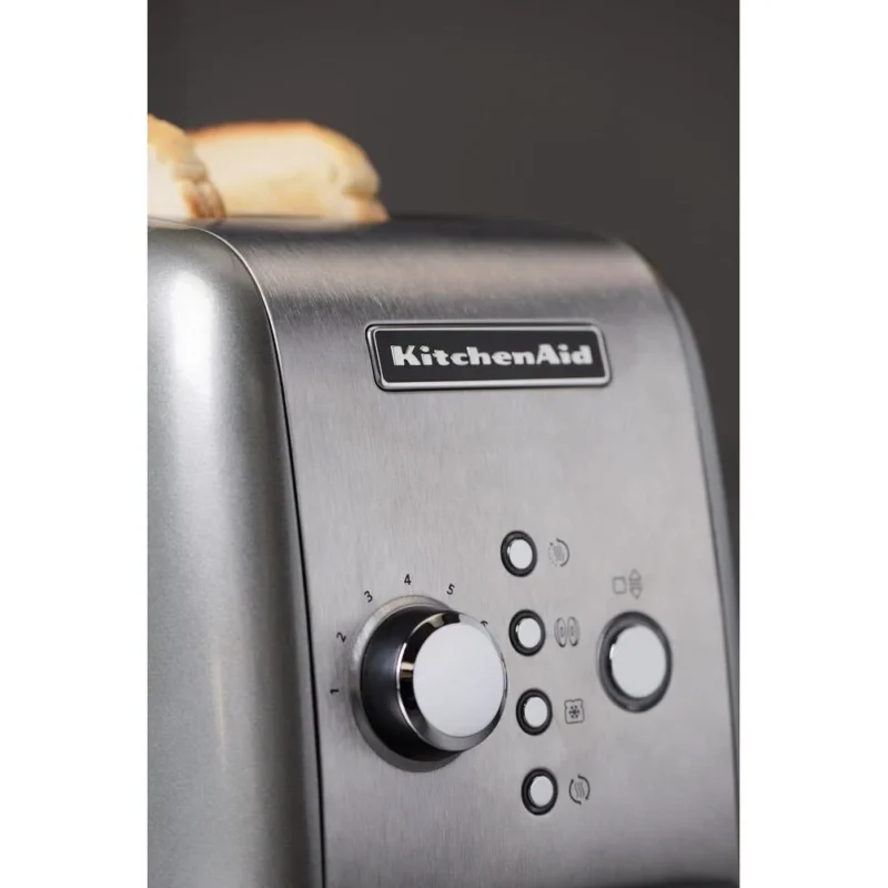 KitchenAid 5KMT221ECU Countur Silver İkili Ekmek Kızartma Makinesi - Görsel 2