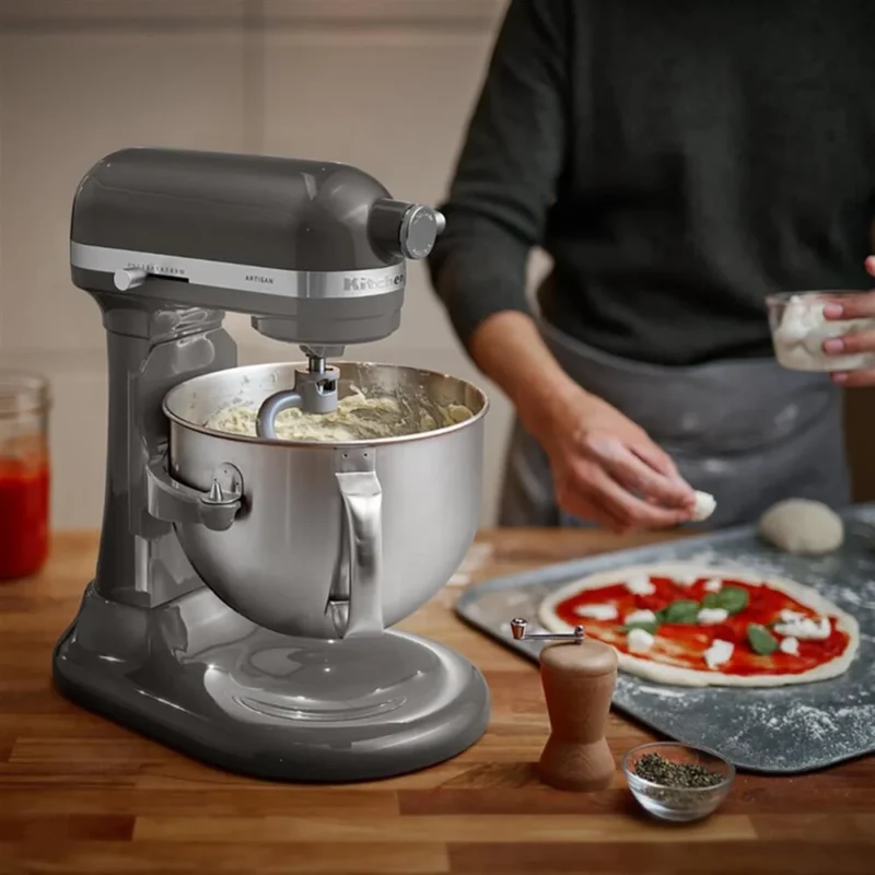 KitchenAid 5KSM60SPXECU 5,6 L Kaldırılabilir Kaseli Stand Mikser - Contour Silver - Görsel 4