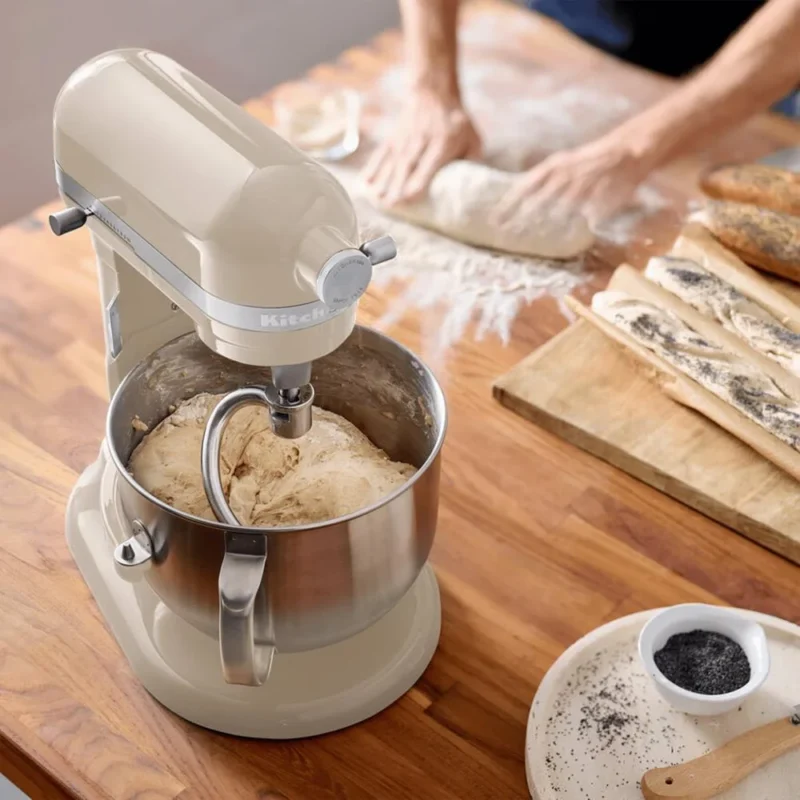 KitchenAid 5KSM70SHXEAC 6,6 L Kaldırılabilir Kaseli Stand Mikser - Almond Cream - Görsel 4