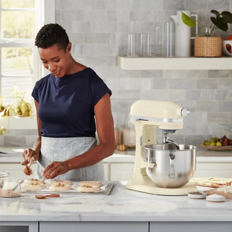 KitchenAid 5KSM70SHXEAC 6,6 L Kaldırılabilir Kaseli Stand Mikser - Almond Cream - Görsel 3