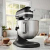 KitchenAid 5KSM70SHXEBM 6,6 L Kaldırılabilir Kaseli Stand Mikser - Matte Black - Görsel 4